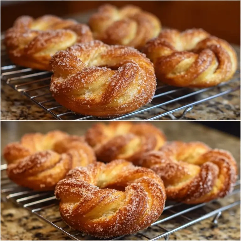 Cinnamon Sugar Twist Donuts