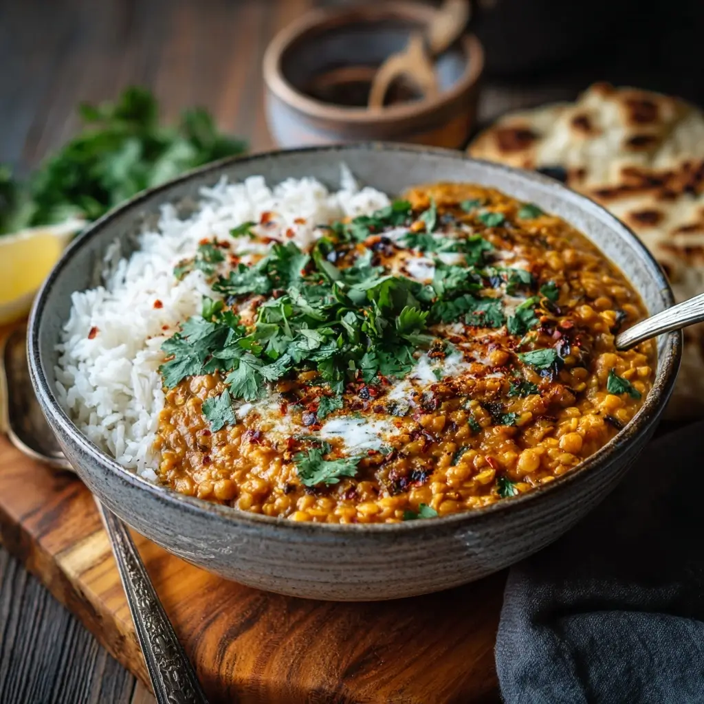 Coconut Curry Lentils