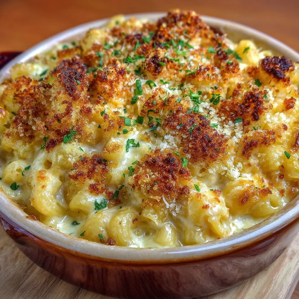 Creamy Baked Mac & Cheese