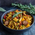 Delicious Autumn Sausage Pasta Squash