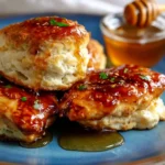 Easy Hot Honey Chicken Biscuits