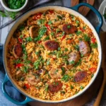Easy One Pot Sausage And Rice