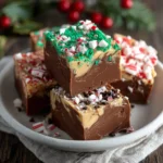Festive Fudge (e.g. peppermint fudge, chocolate fudge)