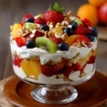 Fruit Salad with Pudding