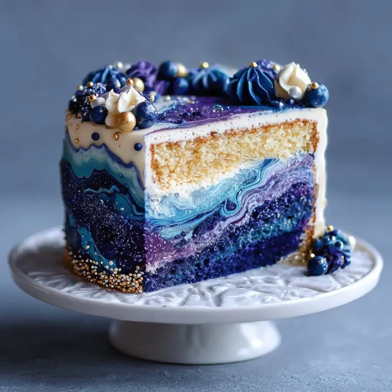 Galaxy cake