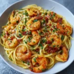 Garlic Butter Shrimp Spaghetti