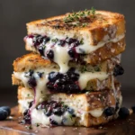 Gourmet Blueberry Grilled Cheese