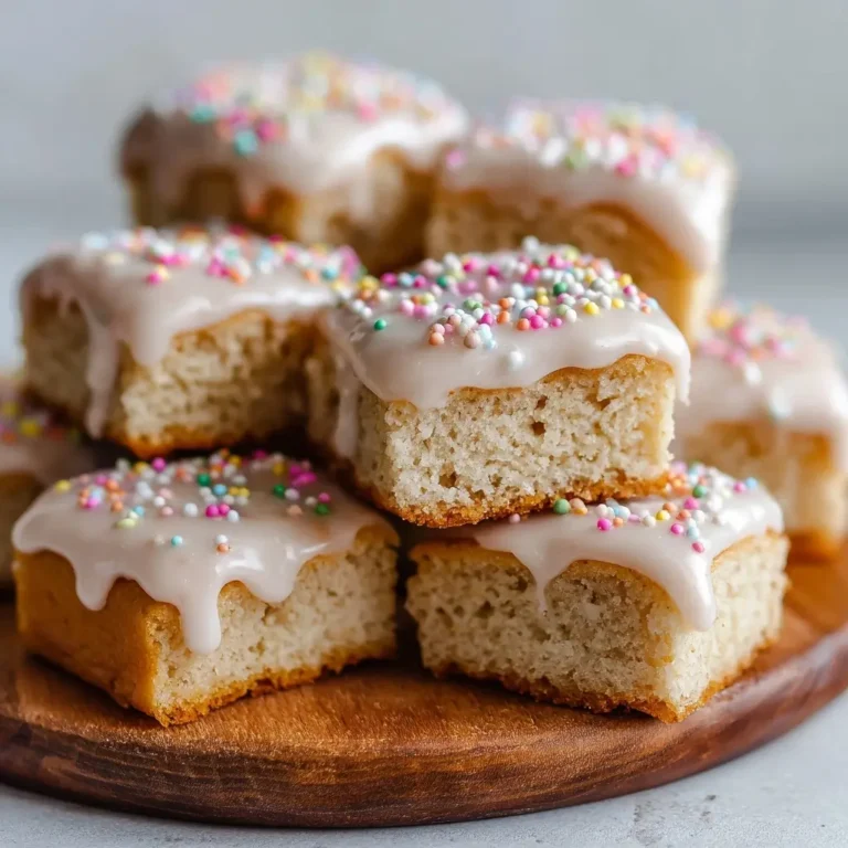 Indulge in Soft Baked Maple Donut Bars