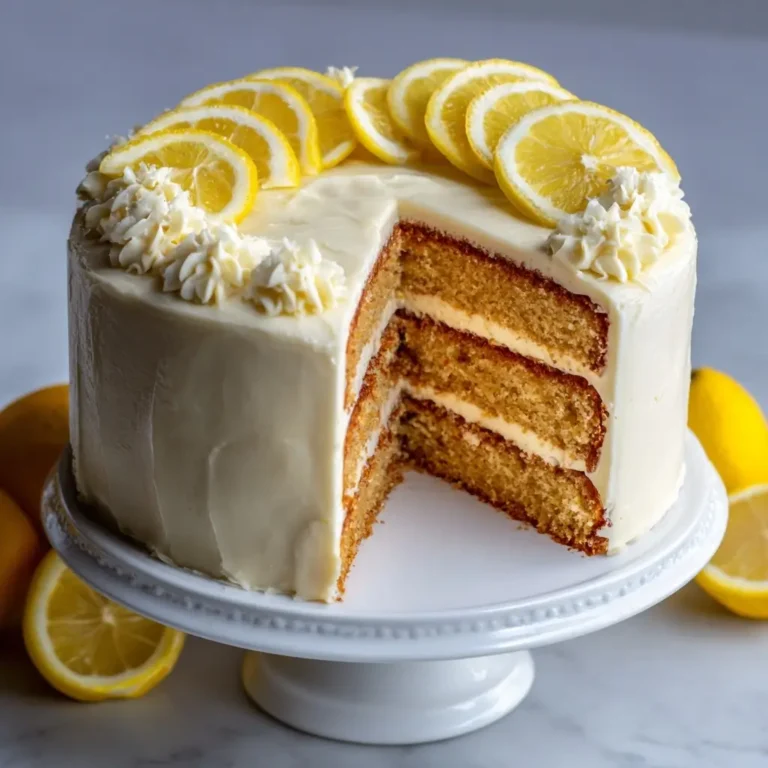 Lemon Velvet Cake with Lemon Cream Cheese Frosting