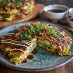 Okonomiyaki (Japanese Cabbage Pancake)