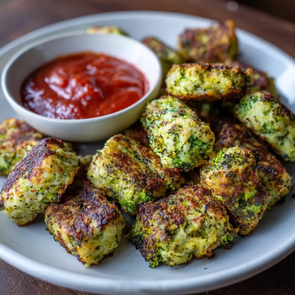 Oven-Baked Broccoli Tots