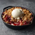 Pear, Apple & Cranberry Crisp