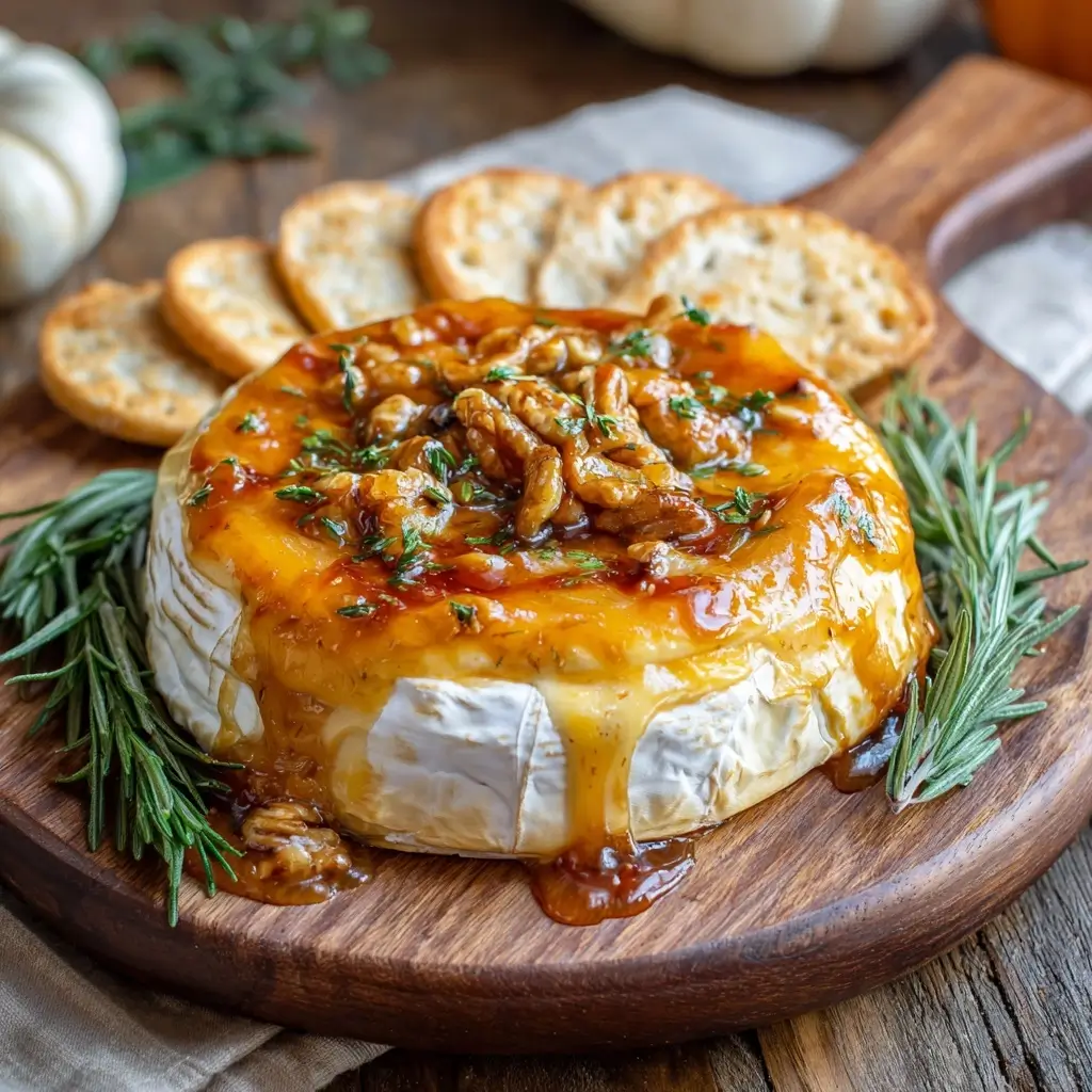 Pumpkin Baked Brie