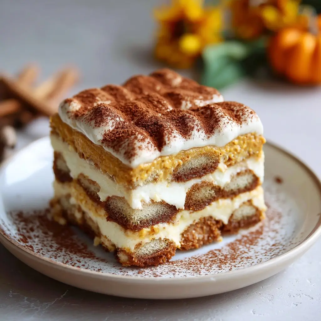 Pumpkin Tiramisu