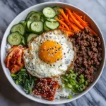 Quick & Easy Korean Ground Beef Bowl