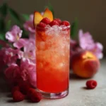 Raspberry Peach Lemonade
