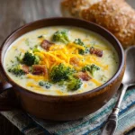 Slow-Cooker Broccoli Cheese Soup