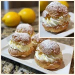 Springtime Lemon Cream Puffs