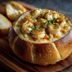 Stuffed Seafood Bread Bowl