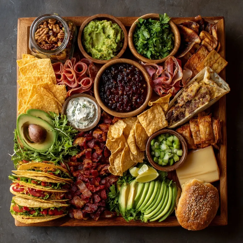 Taco Charcuterie Board