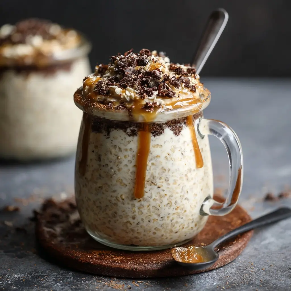 Tiramisu-Inspired Overnight Oats