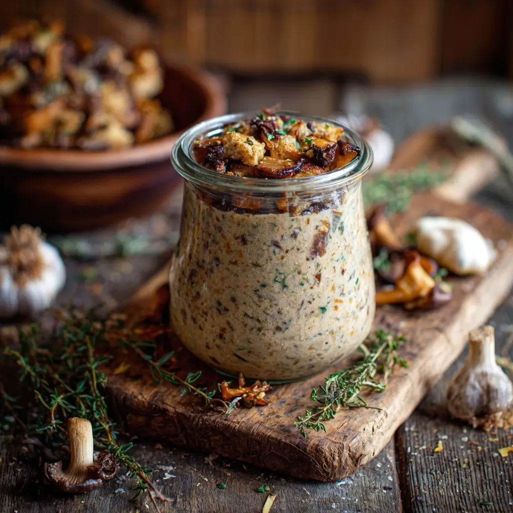 Vegetarian Wild Mushroom Sourdough Dressing