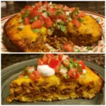crustless taco pie