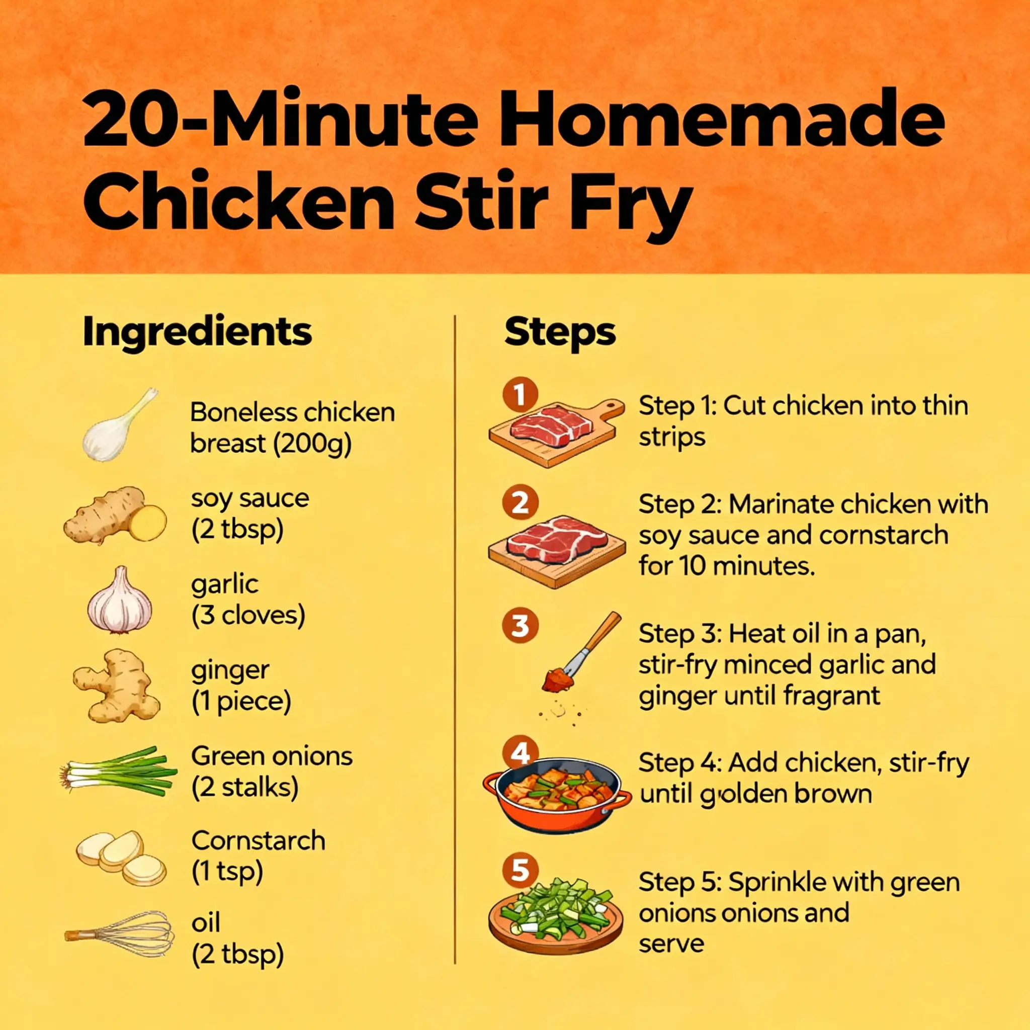 20-Minute Chicken Stir Fry