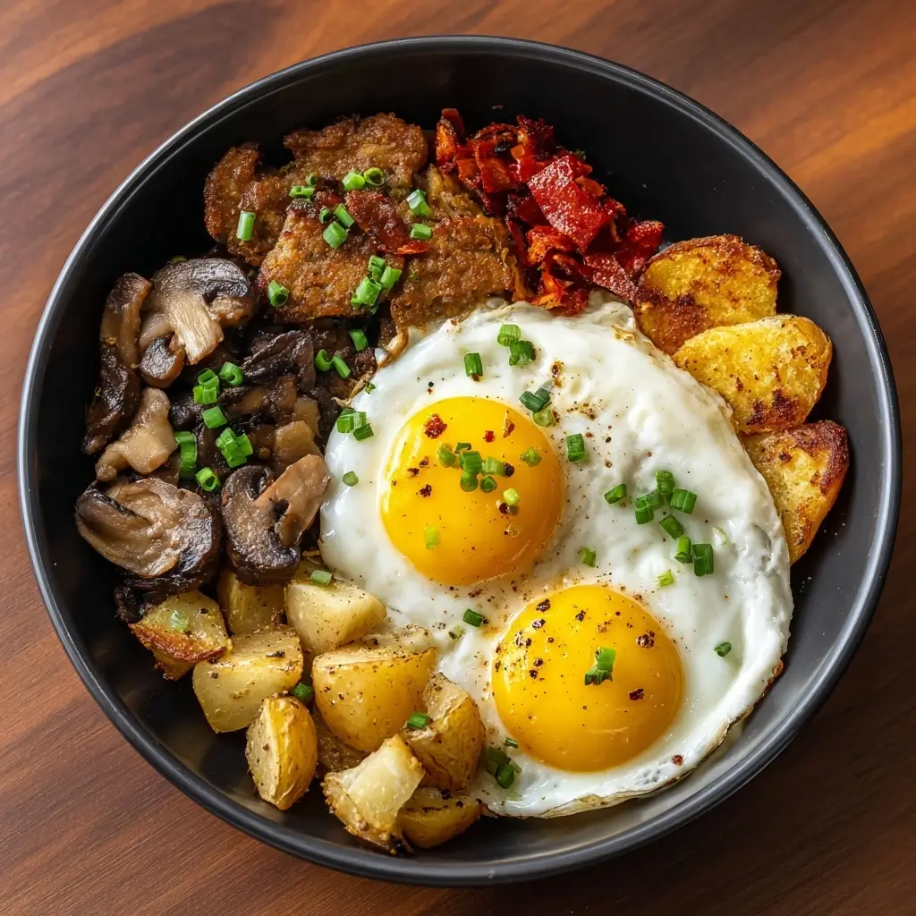 Air-Fryer Breakfast Bowl