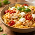 Baked Feta Pasta with Chicken