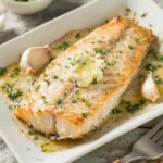 Baked Mahi-Mahi with Garlic-Herb Butter