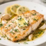 Baked Mahi-Mahi with Garlic-Herb Butter