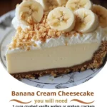Banana Cream Cheesecake