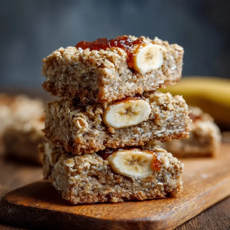 Banana Oat Bars