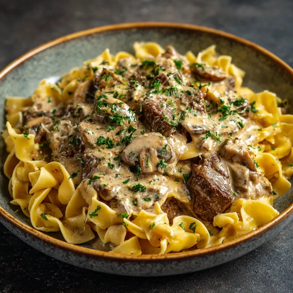 Beef Stroganoff