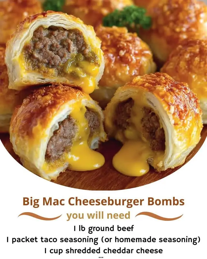 Big Mac Cheeseburger Bombs