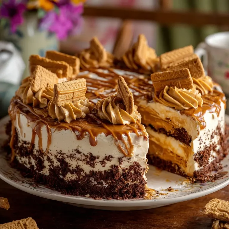 Biscoff & Chocolate Cake