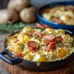 Cheese, Potato & Smoked Sausage Casserole