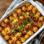 Chicken Bacon Tater Tot Bake
