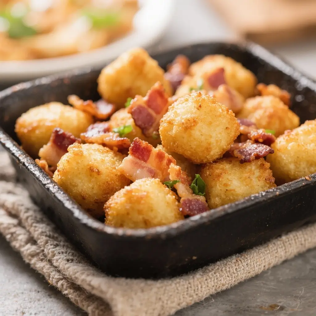 Chicken Bacon Tater Tot Bake