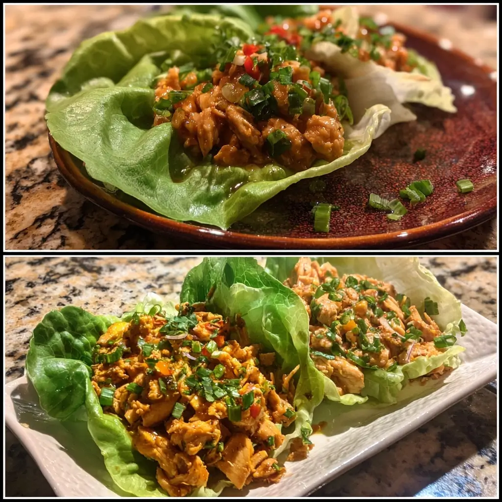 Chicken Lettuce Wraps