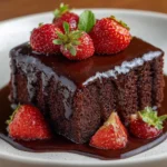 Chocolate Candy Bar Surprise Cake