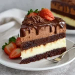 Chocolate Cheesecake Layer Cake