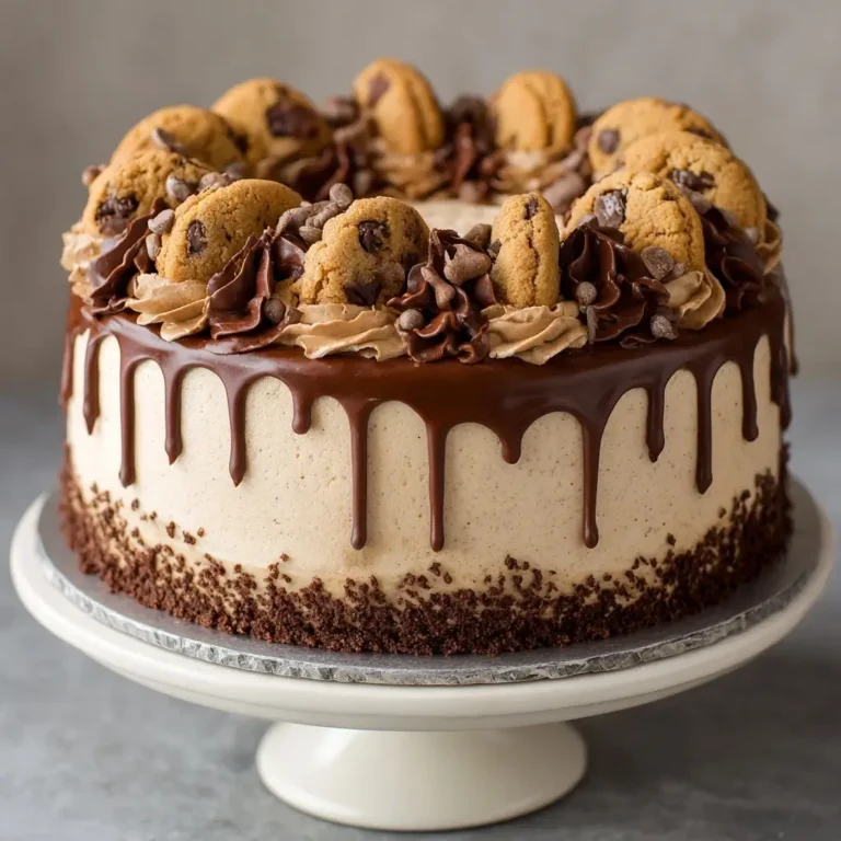 Chocolate Chip Cookie Dough Chocolate Cake