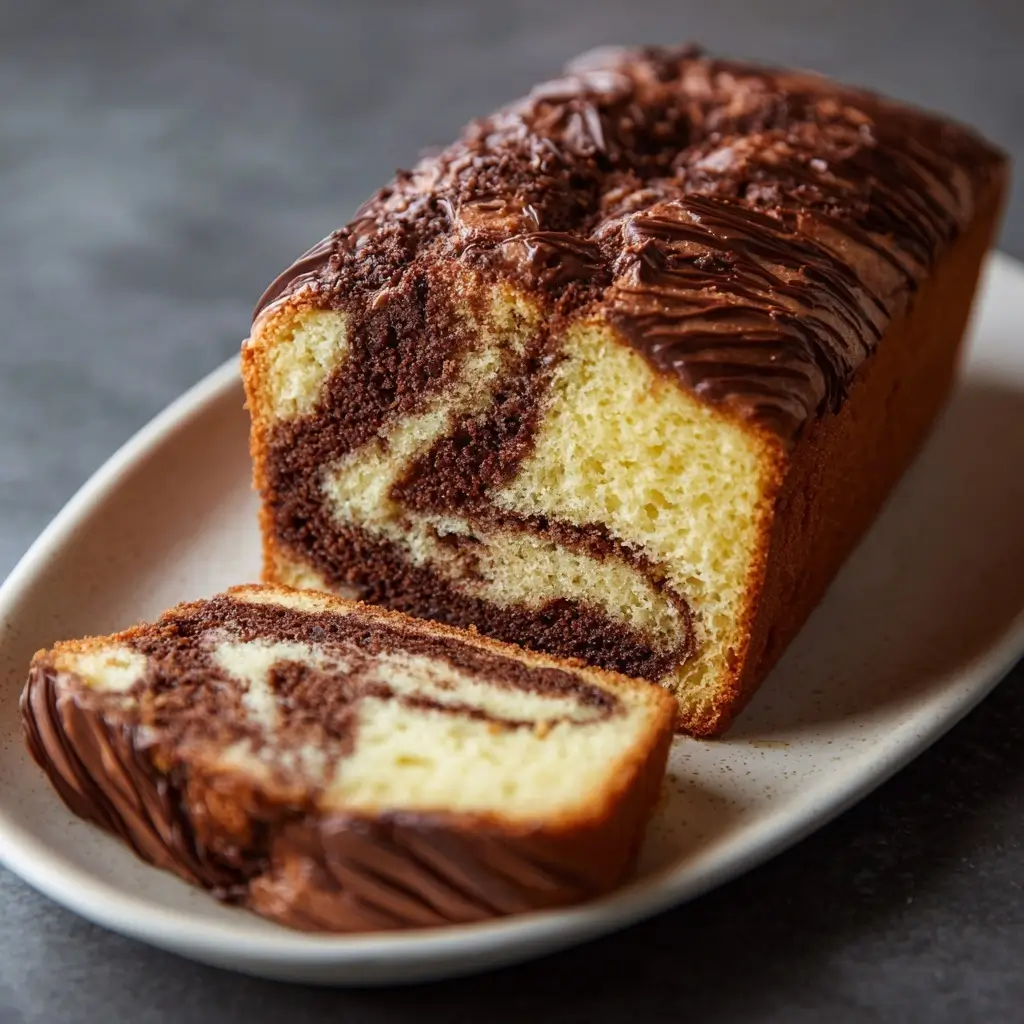Chocolate Cinnamon Swirl Cake