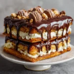 Chocolate Eclairs Layer Cake
