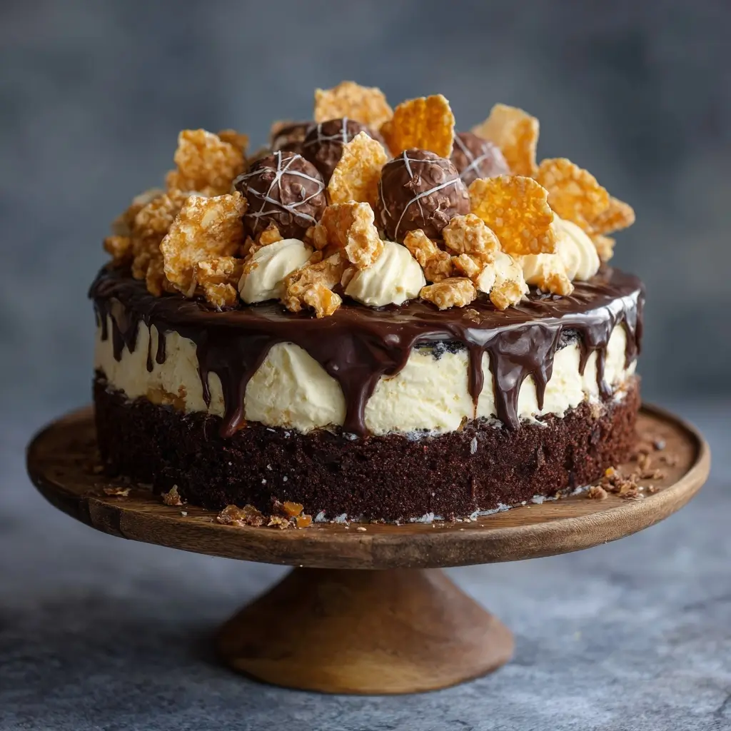 Chocolate Gingerbread Cake for Winter