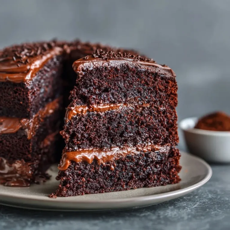 Classic Devil’s Food Chocolate Cake