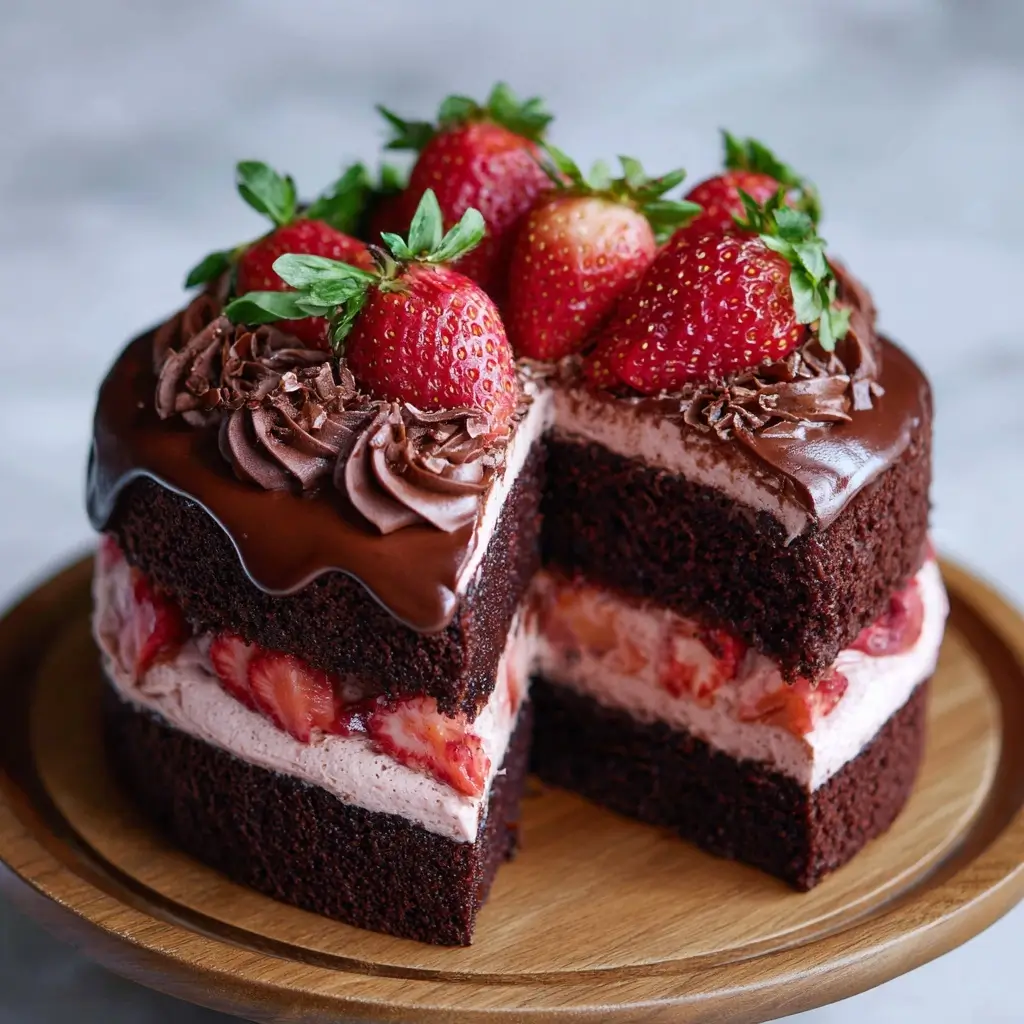 Classic French Chocolate Gateau