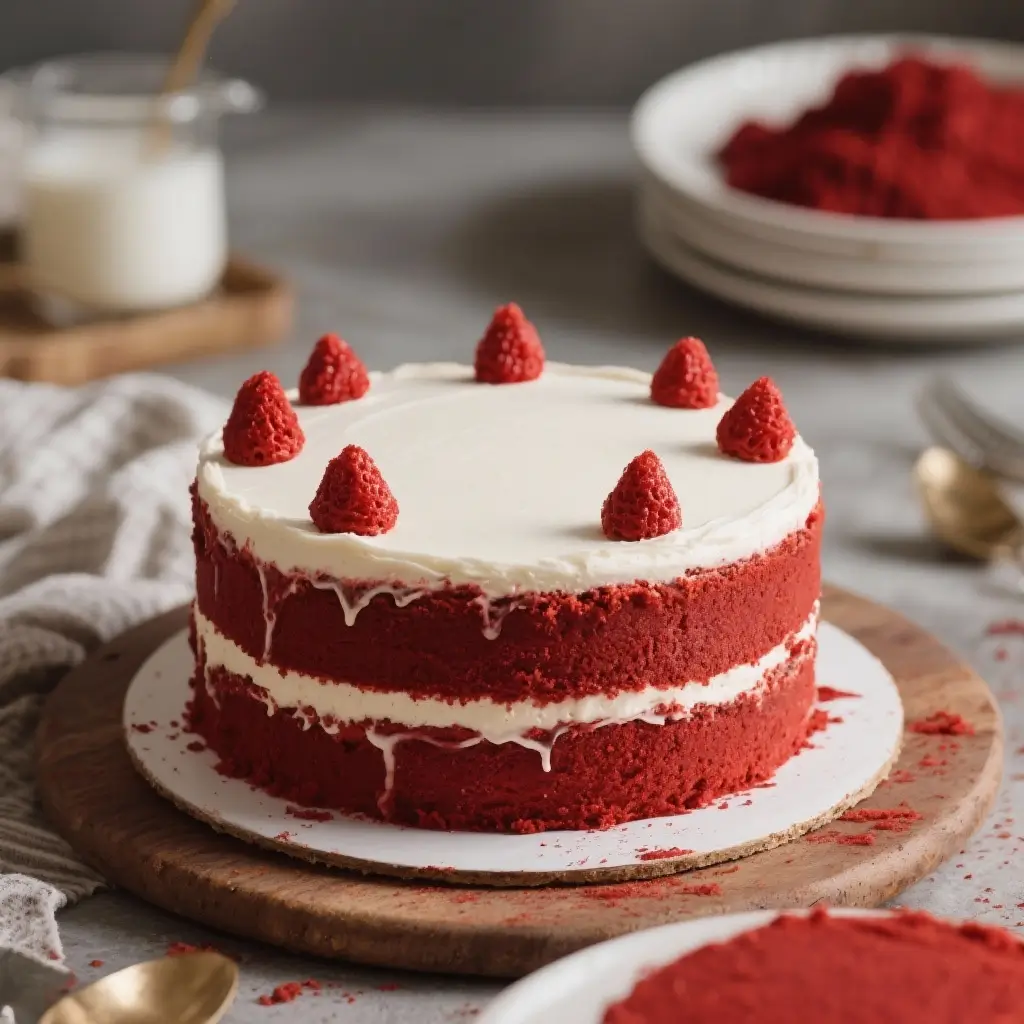 Classic Red Velvet Cake